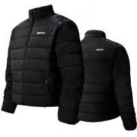 Jacheta BKK Quilted Jacket, Black Camo, Marimea L