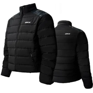 Jacheta BKK Quilted Jacket, Black Camo, Marimea XXXL