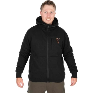 Jacheta Fox Collection Sherpa Jkt Black & Orange, Marime 2XL Jacheta Fox Collection Sherpa Jkt Black & Orange, Marime 2XL