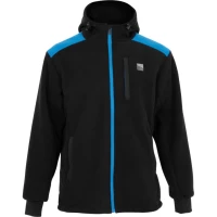 Jacheta Preston Windproof Fleece Jacket, Black, Marime 4xl