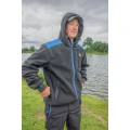 Jacheta PRESTON Windproof Fleece Jacket, Black, Marime M
