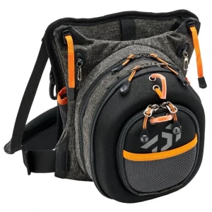 GEANTA  DAIWA CHEST PACK NOIR PORTOCALIU