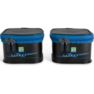 Geanta Preston Supera X EVA Accessory Cases, Marimea XS, 12x12x9cm, 2buc/pac