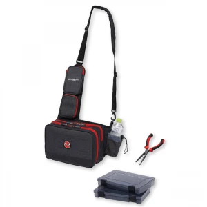 Geanta DAM Effzett Pro-Tact Sling Bag 27.5x18.5x4.5cm 2 M Lure Cases