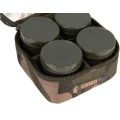 Geanta Fox Camolite 6 Pot Hookbait Case, Camo, 17x16.5x9.5cm Geanta Fox Camolite 6 Pot Hookbait Case, Camo, 17x16.5x9.5cm