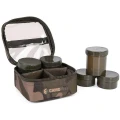 Geanta Fox Camolite 6 Pot Hookbait Case, Camo, 17x16.5x9.5cm Geanta Fox Camolite 6 Pot Hookbait Case, Camo, 17x16.5x9.5cm