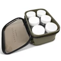 Geanta cu 6 Recipiente KORUM Progress EVA Hookbait Pouches Geanta cu 6 Recipiente KORUM Progress EVA Hookbait Pouches