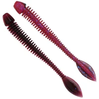 Grub BERKLEY PowerBait Power Flail, Salmon Egg Red Black, 7cm, 6buc/pac