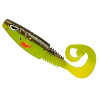 Grub Berkley Soft Bait Sick Curl Shad Brown Chartreuse, 19g, 12cm 