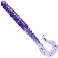 Grub FISHUP Vipo 5.2cm, Dark Violet Peacock & Silver, 10buc/pac