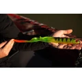 Grub FOX RAGE Slick Eel Loaded, UV Hot Olive, Nr.2/0, 35cm, 1buc/pac Grub FOX RAGE Slick Eel Loaded, UV Hot Olive, Nr.2/0, 35cm, 1buc/pac