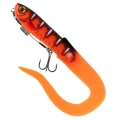 Grub FOX RAGE Slick Eel Loaded, UV Red Wake, Nr.1/0, 28cm, 1buc/pac Grub FOX RAGE Slick Eel Loaded, UV Red Wake, Nr.1/0, 28cm, 1buc/pac