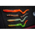 Grub Fox Rage Slick Eel, Hot Olive, 35cm, 1buc/pac