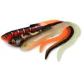 Grub Fox Rage Slick Eel, UV Red Wake, 28cm, 1buc/pac