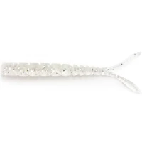 Grub Mustad Aji Micro Pilo, Clear Silver Glitter, 5cm, 15buc/pac