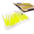 Grub Mustad Aji Micro Pilo, UV Clear Chartreuse, 5cm, 15buc/pac