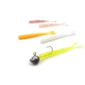 Grub Mustad Aji Micro Pilo, UV Clear Pink, 5cm, 15buc/pac Grub Mustad Aji Micro Pilo, UV Clear Pink, 5cm, 15buc/pac