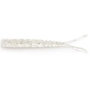 Grub Mustad Aji Split Tail, Clear Rainbow Glitter, 5cm, 12buc/pac