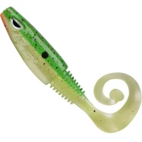 Shad BERKLEY Sick Curl, Hot Firetiger, 8cm, 48buc/pac