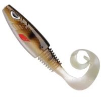 Shad Berkley Sick Curl, Perch, 8cm, 48buc/pac