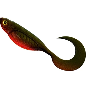 Twister LIBRA LURES Embrion Twist Tail, 18cm, 36.5g, Angry Carrot, 1buc/pac