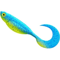 Twister Libra Lures Embrion Twist Tail, 18cm, 36.5g, Chartreuse Blue, 1buc/pac