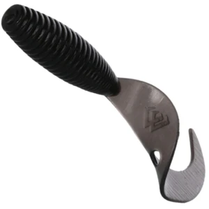 Twister Mikado Grub, Black, 5.1cm, 8buc/pac Twister Mikado Grub, Black, 5.1cm, 8buc/pac