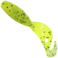 Twister Mikado Grub, Chartreuse Pepper, 3.8cm, 10buc/pac