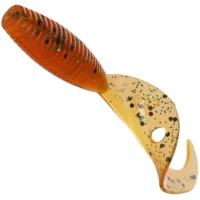 Twister Mikado Grub, Orange Pepper, 5.1cm, 8buc/pac