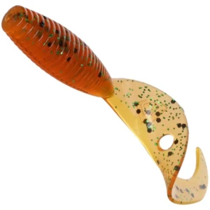 Twister Mikado Grub, Orange Pepper, 6.4cm, 6buc/pac