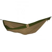 Hamac Ticket To The Moon Single Brown & Army Green, 320 X 150cm