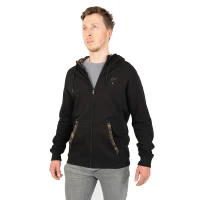 Hanorac Fox Lw Black/camo Print Zip Hoody Marime M