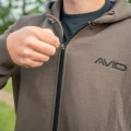 Hanorac AVID Compound Zip Hoodie Brown, Masura L Hanorac AVID Compound Zip Hoodie Brown, Masura L