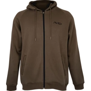 Hanorac AVID Compound Zip Hoodie Brown, Masura XL