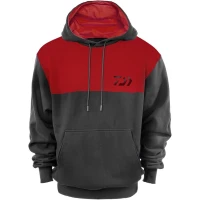 Hanorac Daiwa Negru / Rosu, Marime L