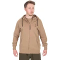 Hanorac FOX Collection LW Zip Hoody Tan Ltd Brown, Marimea M