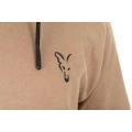 Hanorac FOX Collection LW Zip Hoody Tan Ltd Brown, Marimea XXXL