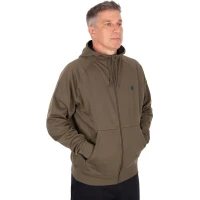 Hanorac Fox Collection Zipped Hoody, Green, Masura L