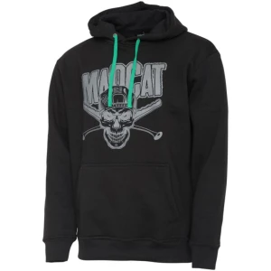 Hanorac MADCAT Skull Hoodie, Black, Marimea M