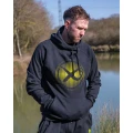 Hanorac MATRIX Large Fade Logo Hoody, Black/Lime, Marime L