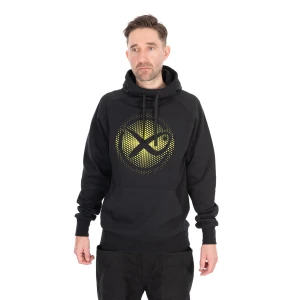 Hanorac MATRIX Large Fade Logo Hoody, Black/Lime, Marime M