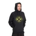 Hanorac MATRIX Large Fade Logo Hoody, Black/Lime, Marime M