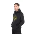 Hanorac MATRIX Large Fade Logo Hoody, Black/Lime, Marime S