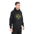 Hanorac MATRIX Large Fade Logo Hoody, Black/Lime, Marime XL