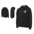 Hanorac Madcat Badge Logo Zip Black Caviar M