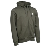 Hanorac NASH Make It Happen Badge Zipped Hoodie Green, Marime 2XL