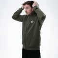 Hanorac NASH Make It Happen Badge Zipped Hoodie Green, Marime XL Hanorac NASH Make It Happen Badge Zipped Hoodie Green, Marime XL