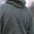 Hanorac NASH Make It Happen Carp Logo Hoodie Green, Marime 2XL
