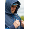 Hanorac PRESTON Navy Tide Zip Hoodie, Marimea XXXL