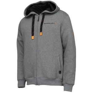 Hanorac SAVAGE GEAR Hoodie Classic Zip Hoodie, Grey Melange, Marime XL Hanorac SAVAGE GEAR Hoodie Classic Zip Hoodie, Grey Melange, Marime XL